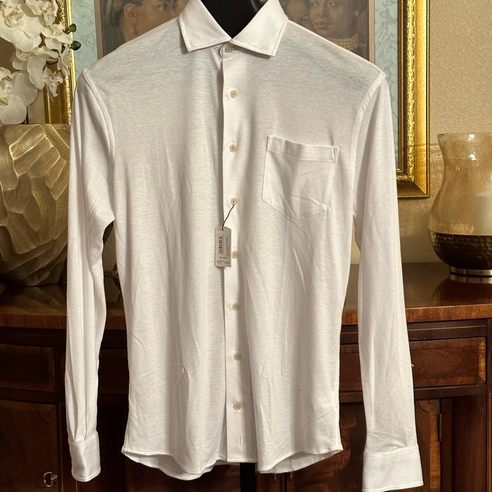 Johnnie-O Men’s Knit Dress Shirt